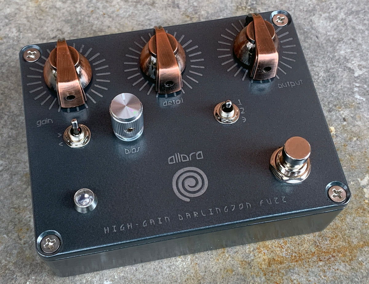 Allora HighGain Darlington Fuzz Spiral Electric FX