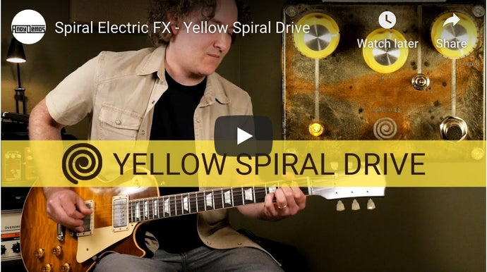 Andy Martin takes a Sunday drive with the Yellow Spiral Drive.