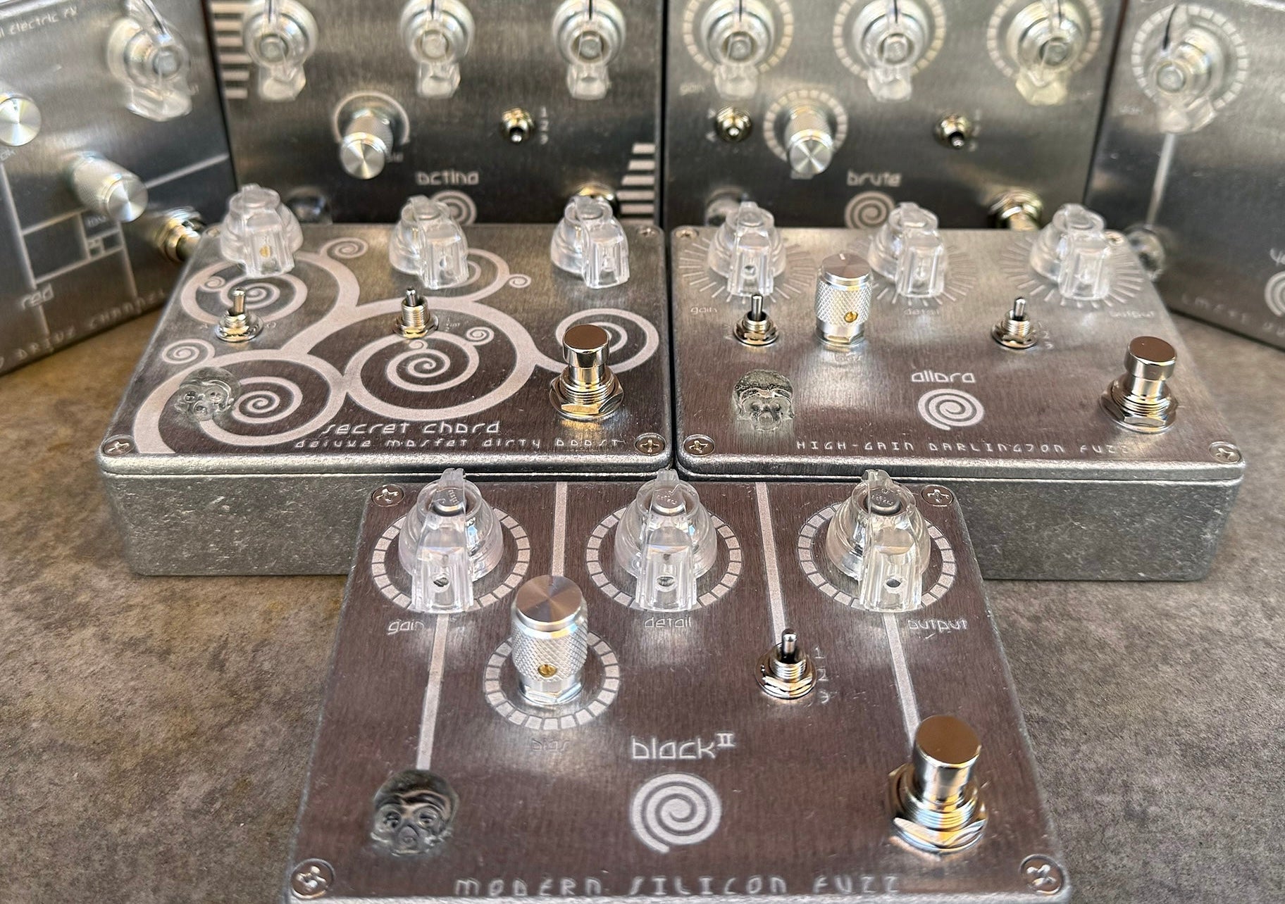 Halloween Crystal Skull Ltd. Ed. Pedals