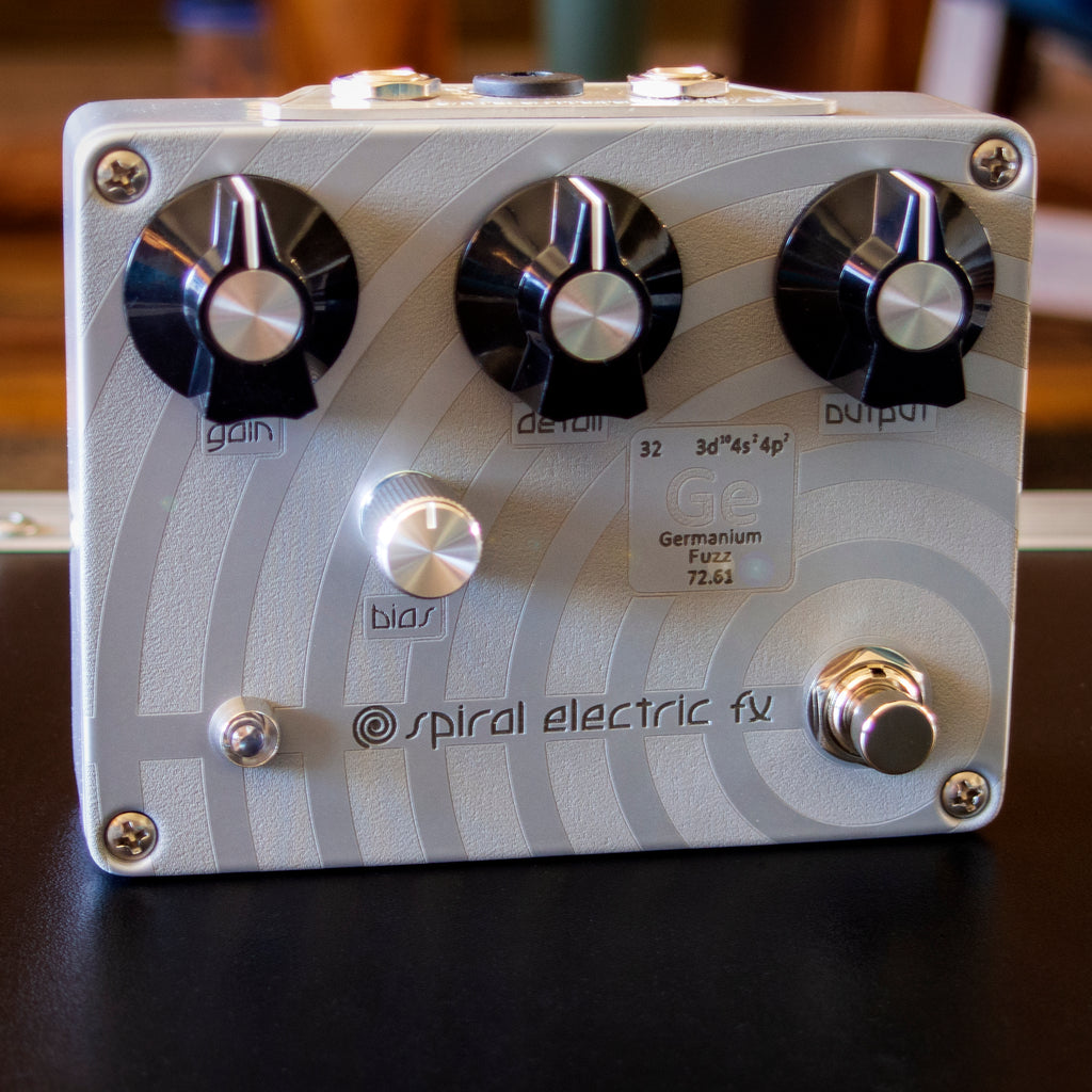 EVA電子　GERMANIUM FUZZ 2026 Ge Fuzz - Germanium/Silicon Hybrid Fuzz – Spiral Electric FX