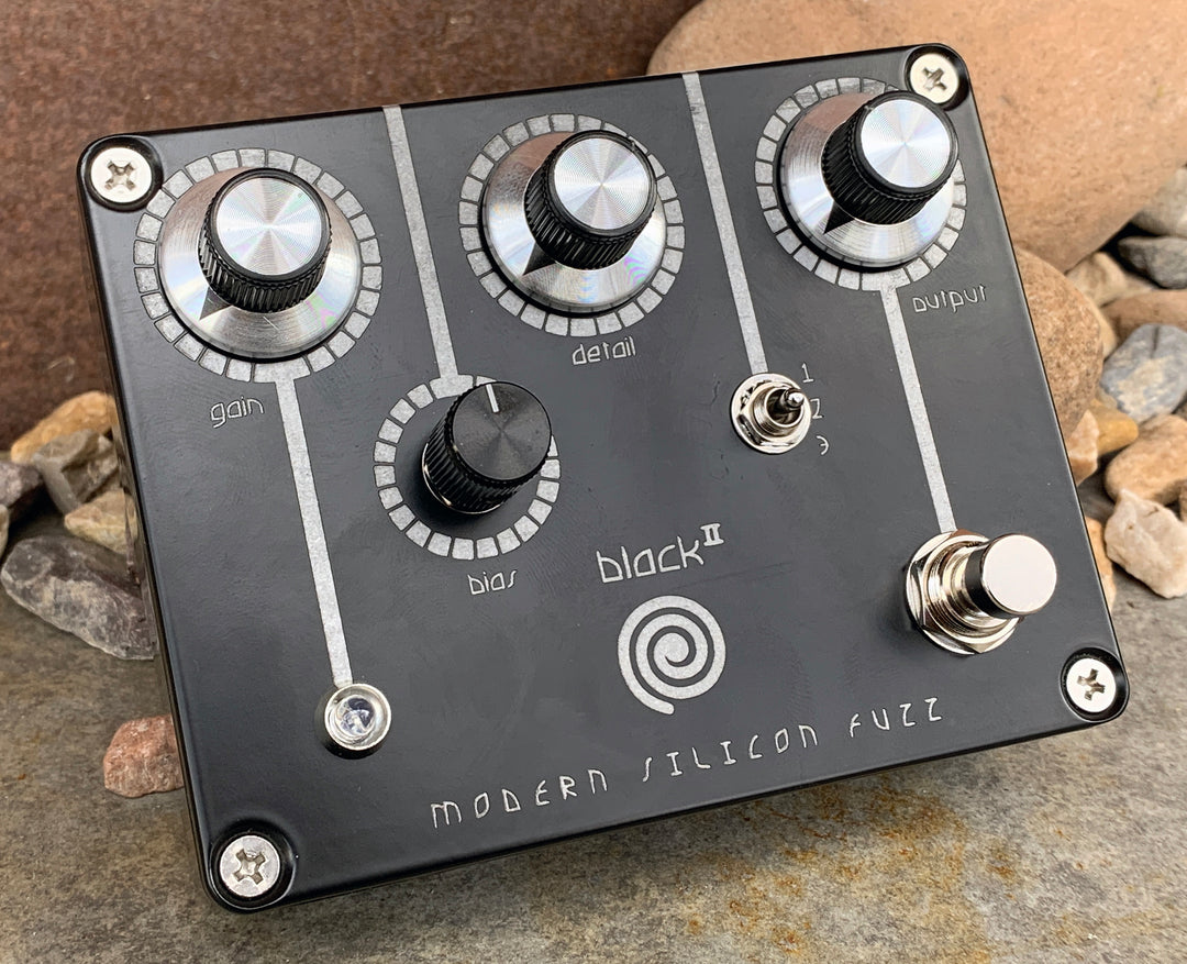 best silicon fuzz pedals Black Spiral II Modern Silicon Fuzz – Spiral Electric FX