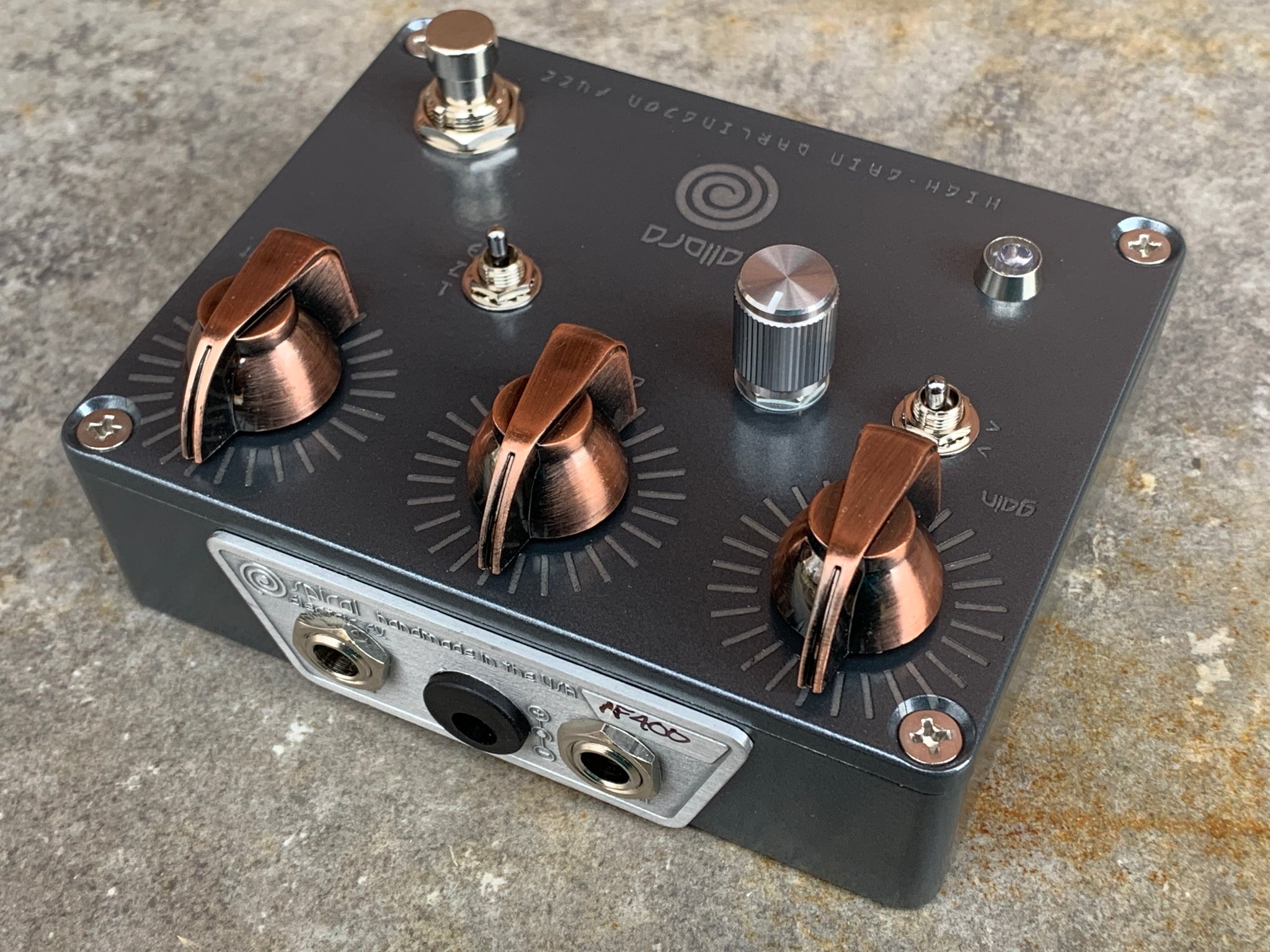 Allora HighGain Darlington Fuzz Spiral Electric FX