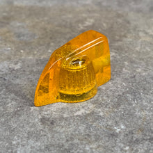 Load image into Gallery viewer, Deco-Wedge Knob with Set Screw - Honey Amber