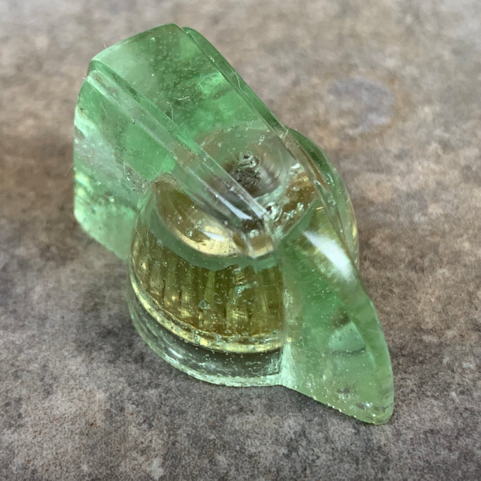Deco-Wedge Knob with Set Screw - Sea Glass