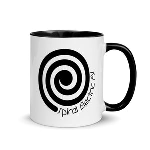 Spiral Logo Mug with Color Inside