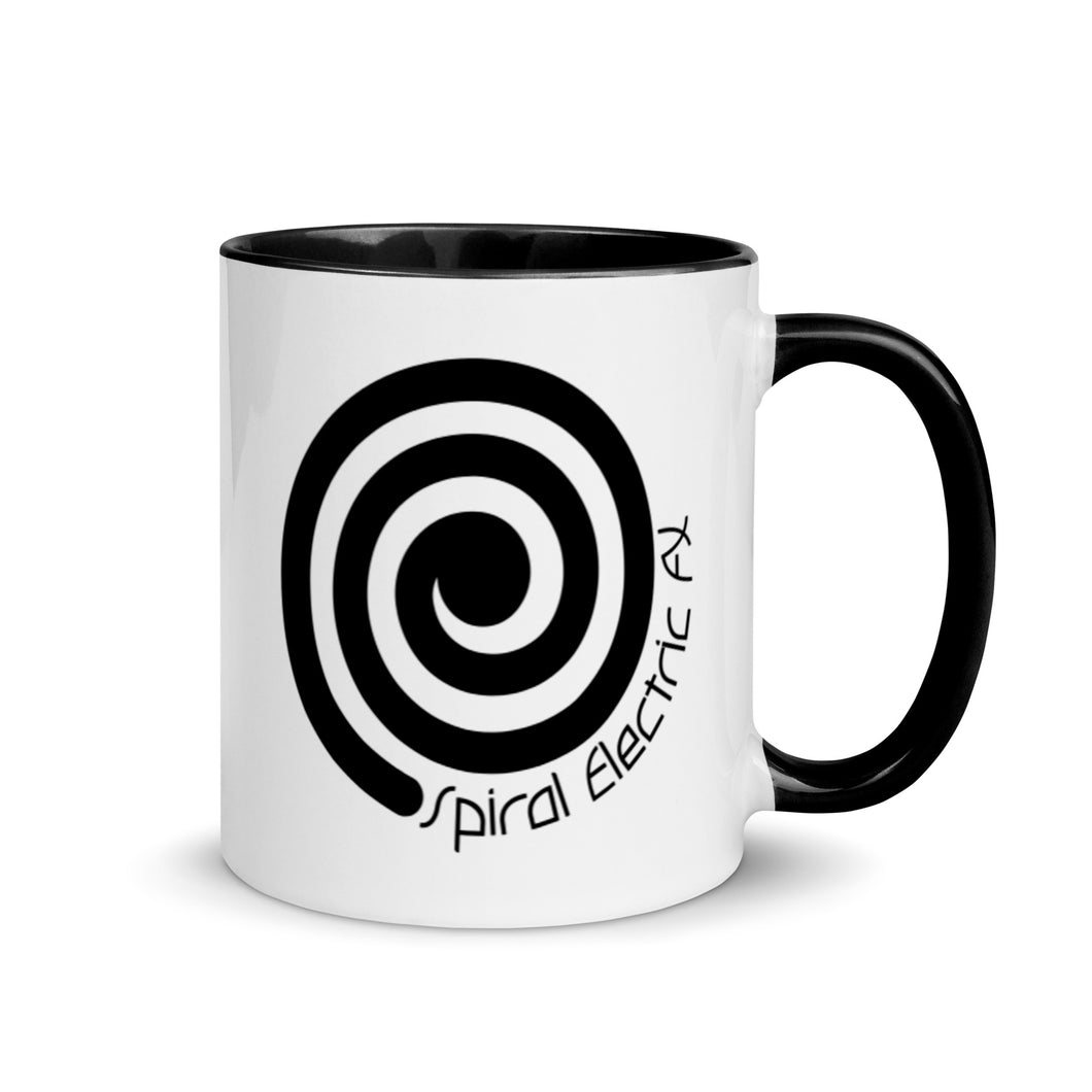 Spiral Logo Mug with Color Inside