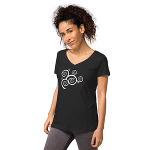 Secret Chord Women’s Fitted V-Neck T-Shirt