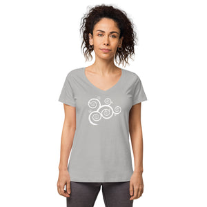 Secret Chord Women’s Fitted V-Neck T-Shirt