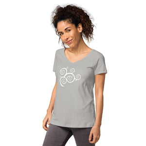 Secret Chord Women’s Fitted V-Neck T-Shirt