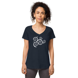 Secret Chord Women’s Fitted V-Neck T-Shirt