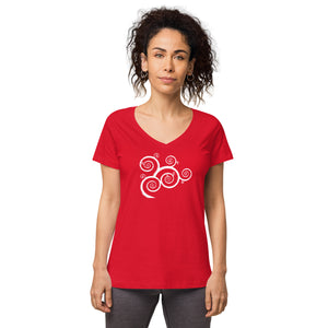 Secret Chord Women’s Fitted V-Neck T-Shirt