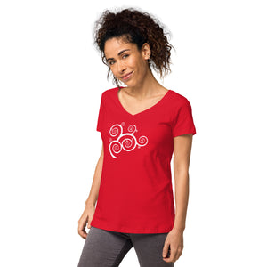 Secret Chord Women’s Fitted V-Neck T-Shirt